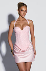 Nour Mini Dress - Blush