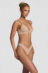 SoftForm Triangle Bralette - Clay