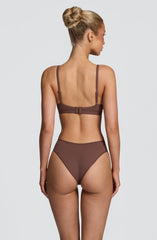 SoftForm Triangle Bralette - Chocolate