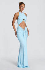 Aesha Maxi Dress - Sky Blue