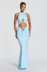 Aesha Maxi Dress - Sky Blue