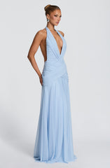 Cleo Maxi Dress - Glacier Blue