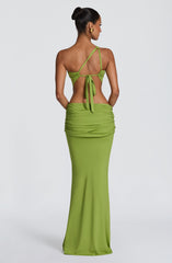 Onyx Maxi Dress - Olive