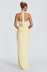 Sharona Maxi Dress - Lemon