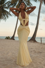 Sophie Maxi Dress - Lemon