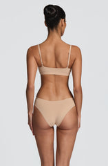 SoftForm Scoop Bralette - Clay
