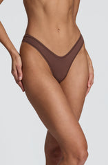 SoftForm Thong - Chocolate
