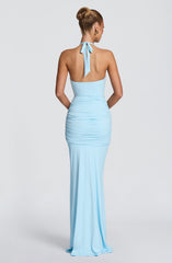 Aesha Maxi Dress - Sky Blue