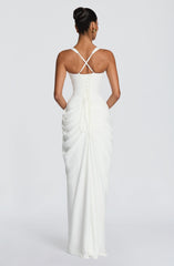 Elara Maxi Dress - Ivory