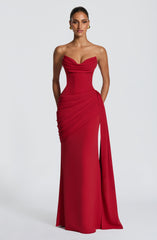 Matisse Maxi Dress - Deep Red